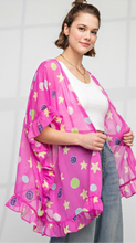 Load image into Gallery viewer, Happy Star Kimono/Duster