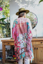 Load image into Gallery viewer, Boho Floral Patchwork Kimono