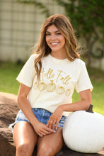 Load image into Gallery viewer, Hello Fall Shimmer Tee