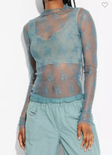 Load image into Gallery viewer, Lace Mesh Sheer Top