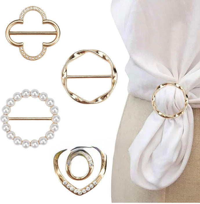 Scarf/T-shirt Tie Clips