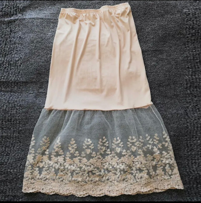 Midi Layered Tulle Skirt Extender
