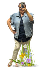 Load image into Gallery viewer, Denim Ruffle Flutter Top