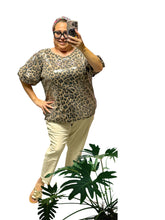 Load image into Gallery viewer, Bling out Leopard Top