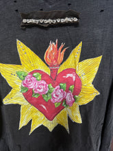Load image into Gallery viewer, Blazing Heart Tattered Tee