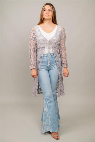 Elevate Your Style Lace Duster