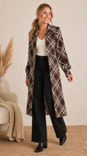 Load image into Gallery viewer, Plaid Ice Cream Midi Dress