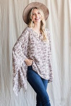 Load image into Gallery viewer, Abstract Floral Printed Top