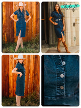 Load image into Gallery viewer, The Lil Denim Dress