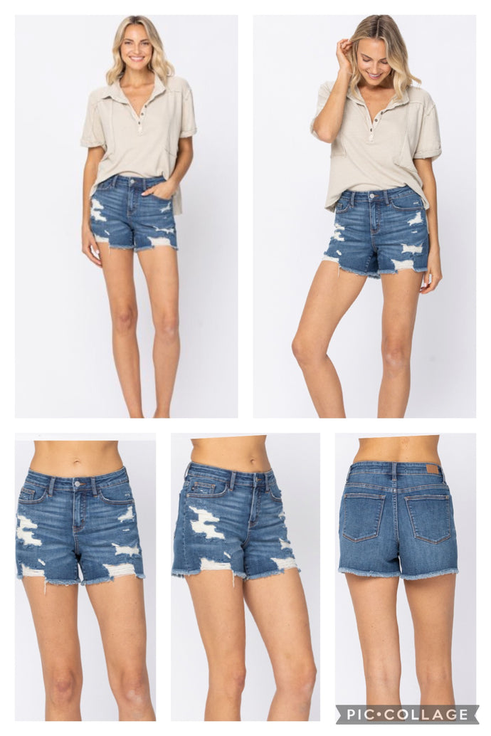 Summertime Judy Blue Jean Shorts