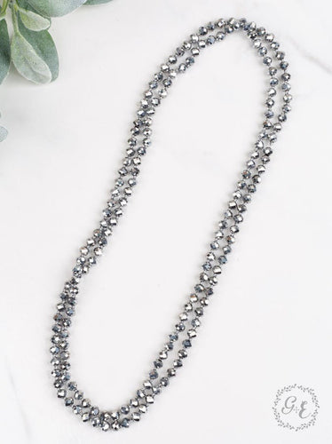 Beaded Double Wrap Necklace