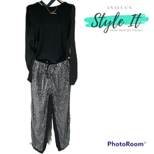 Load image into Gallery viewer, Bling Sequin Jogger Pants