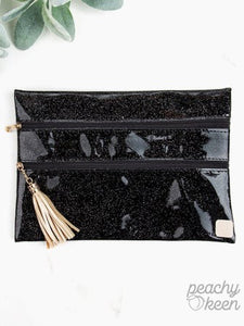 Double Zipper Wristlet Versi Bag