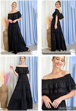 Load image into Gallery viewer, Romantic Ruffle Maxi