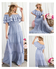 Load image into Gallery viewer, Romantic Ruffle Maxi